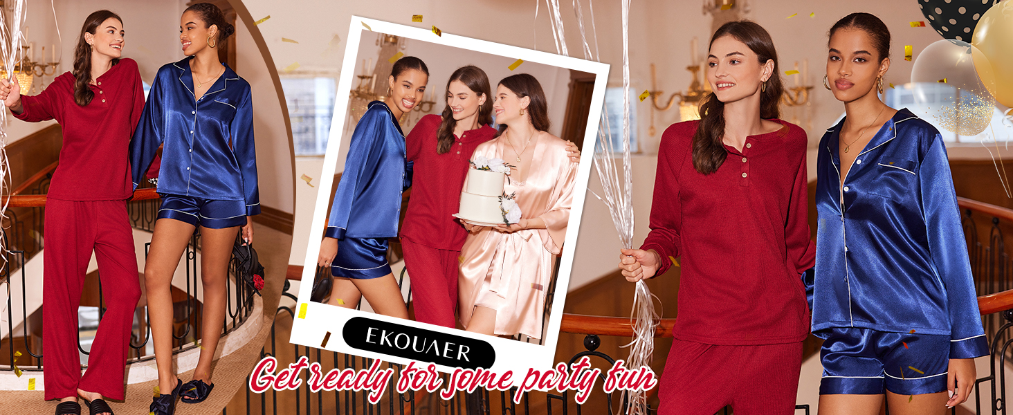 Loungewear Button-Down Pj Set