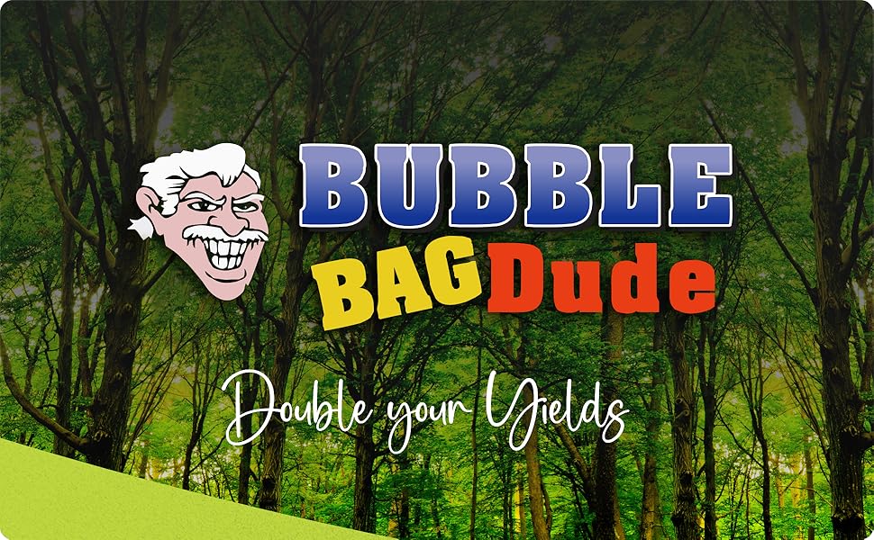 BUBBLEBAGDUDE Bubble Bags 5 Gallon 4 Hash Bag Set Herbal Ice Bubble