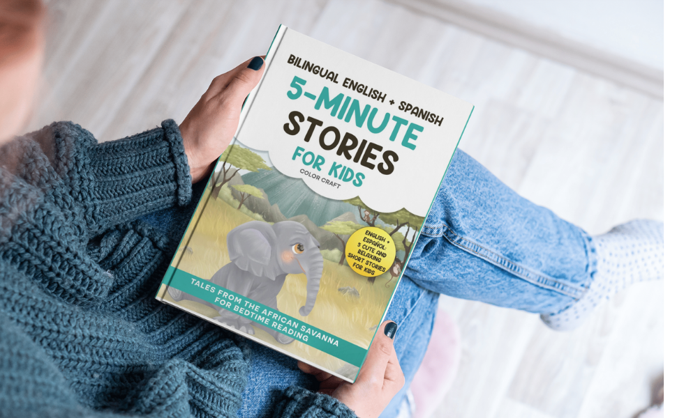 Bilingual Stories For Kids Ages 6-10,Historias de 5 minutos y cuentos para dormir,Spanish Stories