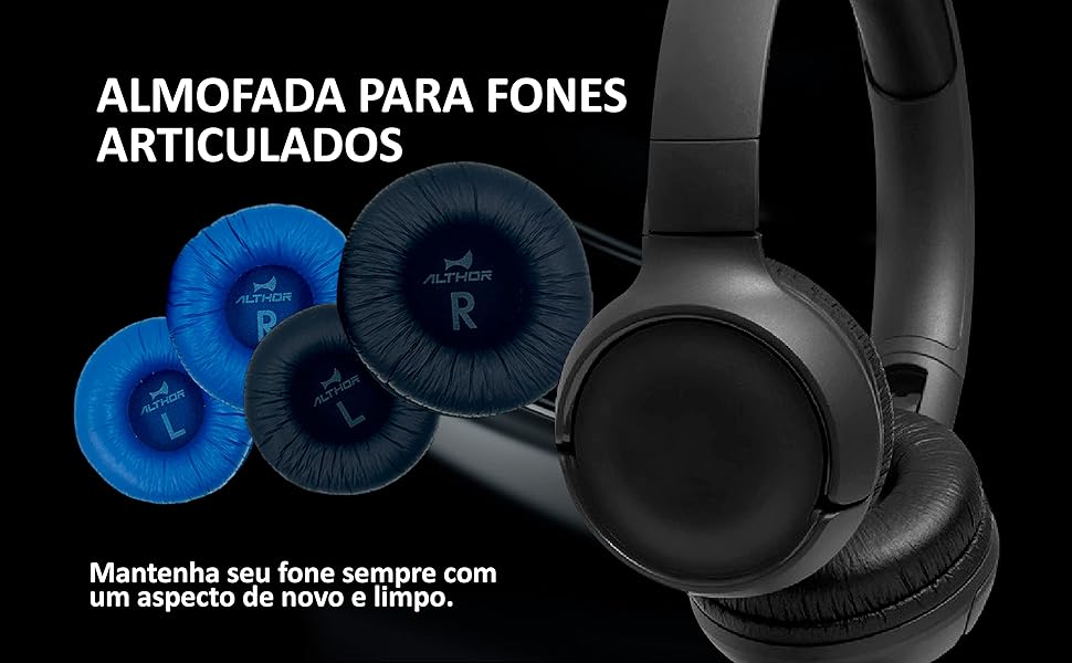 Almofada de fone de ouvido