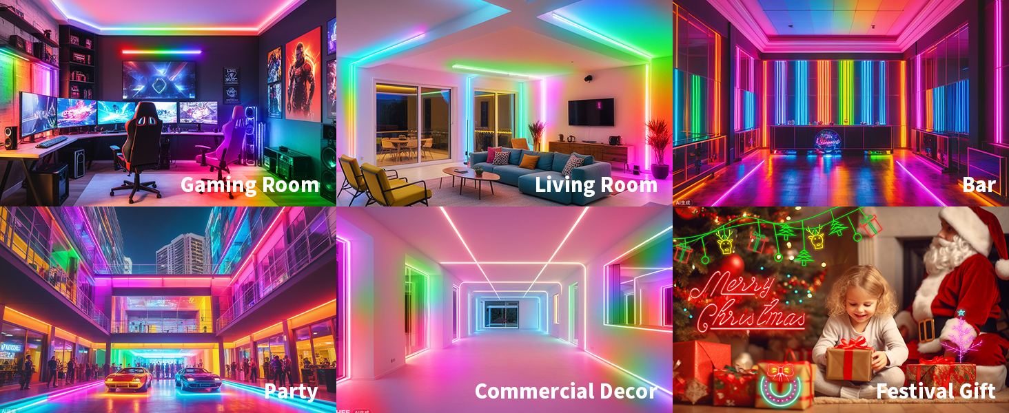 Smart RGB Neon LED Strip Light