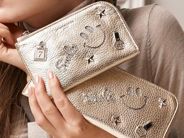 Amazon | [サロンドアルファード] ルクーチェ ミニ財布 本革