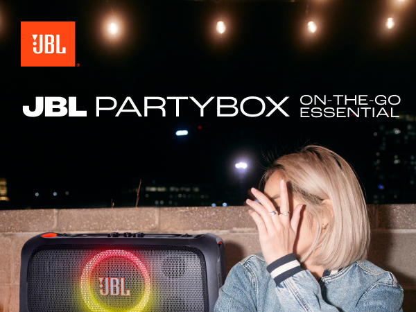 JBL PARTYBOX ON-THE-GO ワイヤレススピーカー JBL PartyBox On The GO Portable Bluetooth Speaker Karaoke