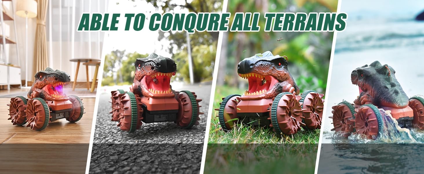 dinosaur remote control car