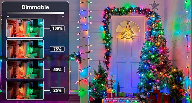 white christmas lights
