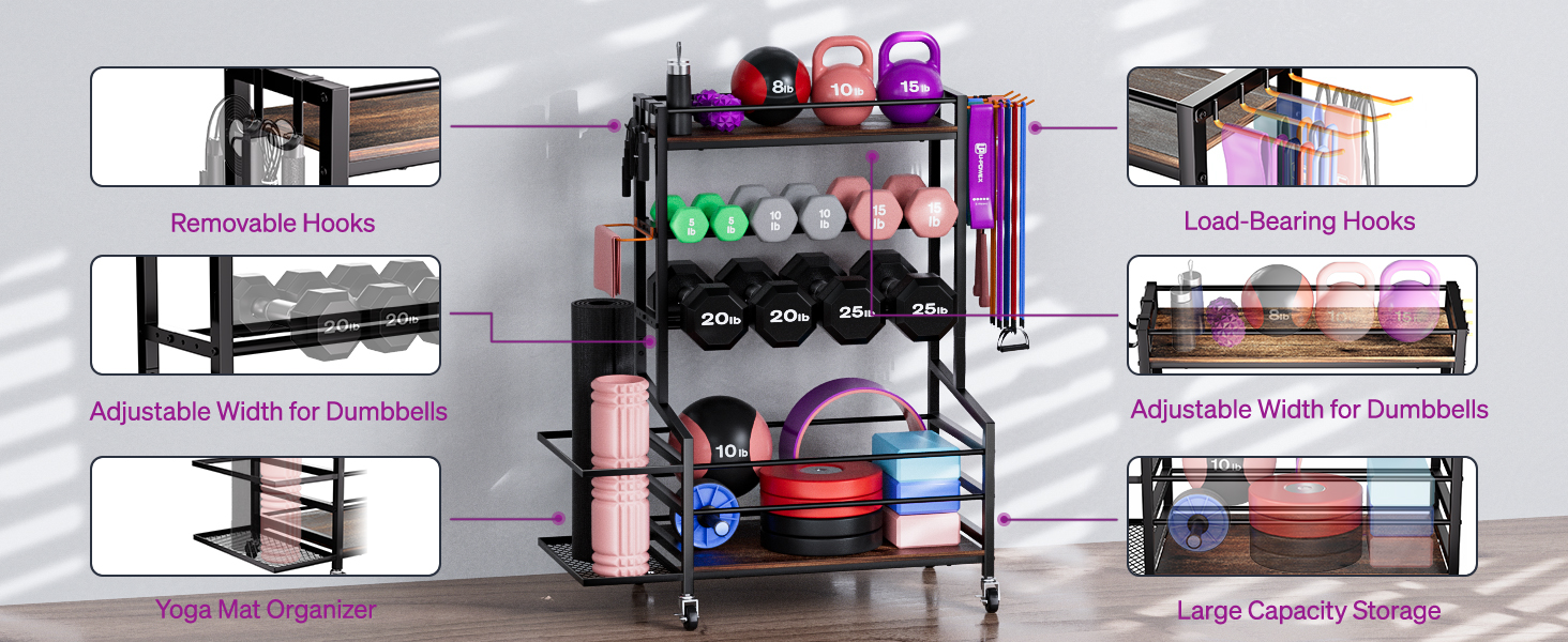 dumbbell rack 