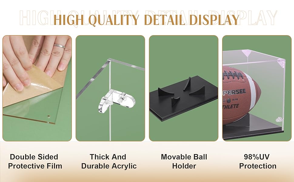 football display case