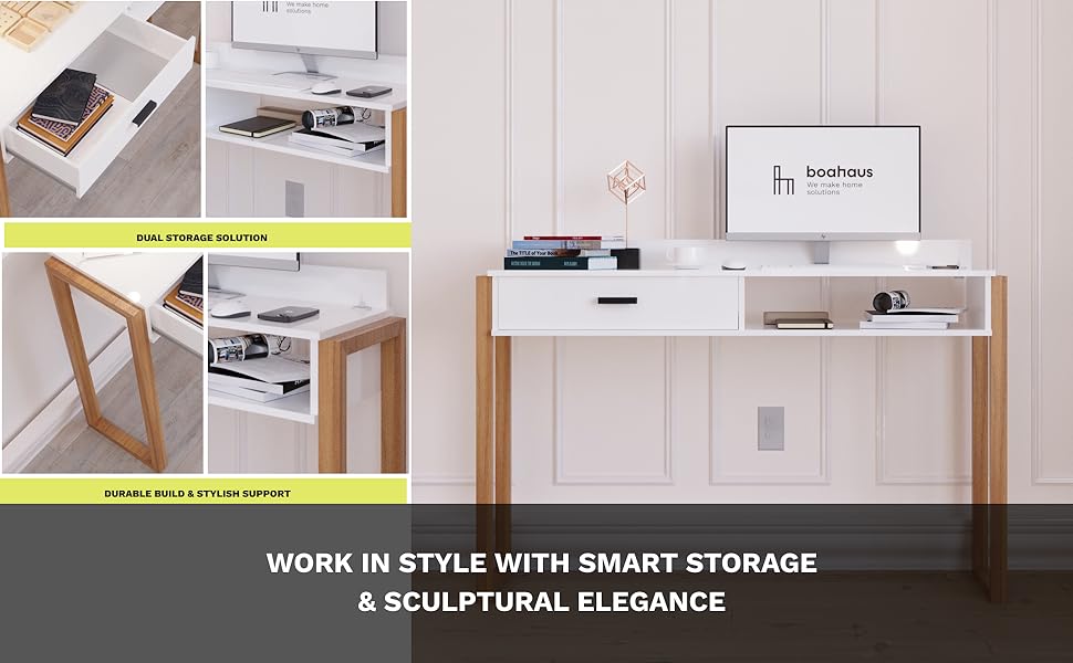 desk narrow desk metal legs desk multifunctional desk productivity desk sleek desk durable desk