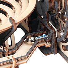 ハンドルを回して、ギアを稼働する