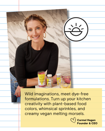 Supernatural Dye Free Baking Decor