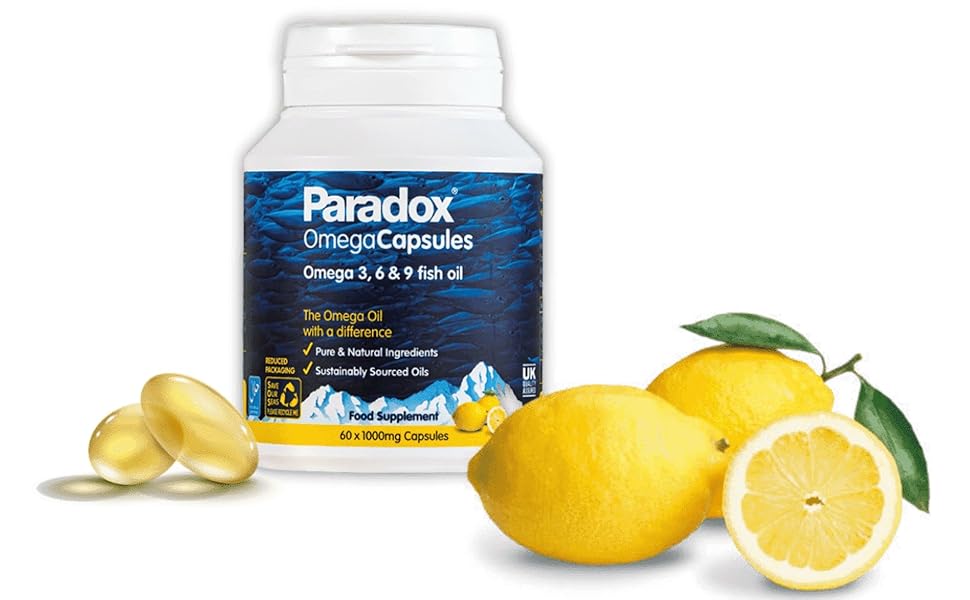 Omega 3 6 9 Capsules by Paradox I 100 Pure and Natural Omega 3 6 9