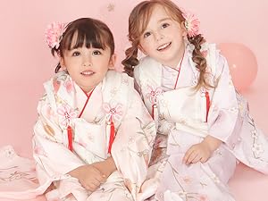 Amazon | [KYOETSU] [キョウエツ] 七五三 3歳 着物 セット