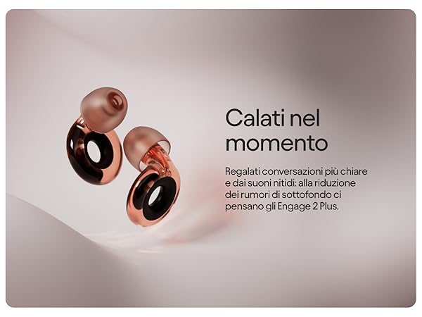 Loop Engage 2 Plus Tappi orecchie – Sollievo dai rumori
