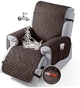VANSOFY 100% Waterproof Recliner Chair Cover, Recliner Cover with Non-Slip Granule, Washable Recl...