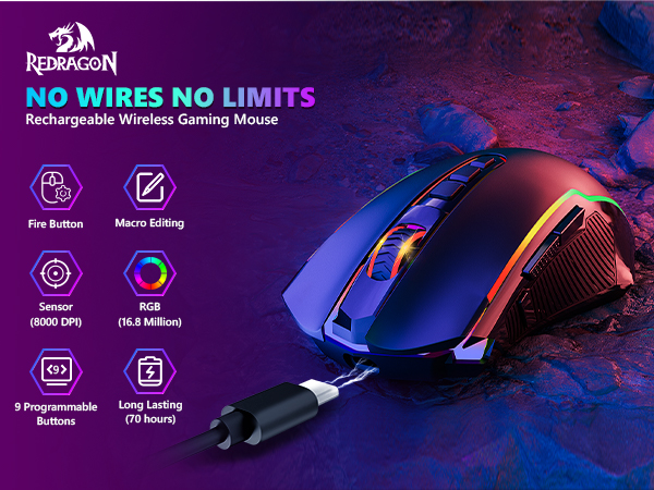 wireless gaming mouse