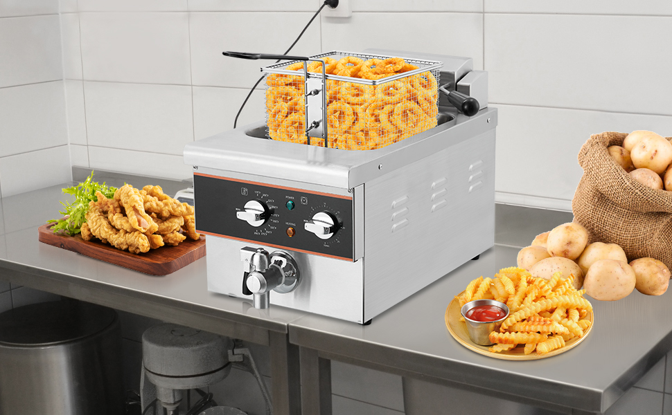 6L Electric Deep Fryer