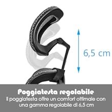 Sedia Girevole Da Ufficio, Sedia Ergonomica A Rete Con Schienale E Supporto Lombare Regolabili, Sedia Per Computer, Ideale Per Casa Ufficio Sala Riunioni (Grigio) 12 1