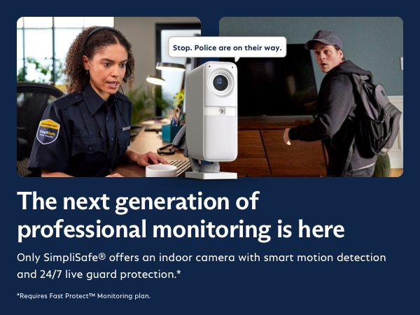 agent speaking to robber via camera