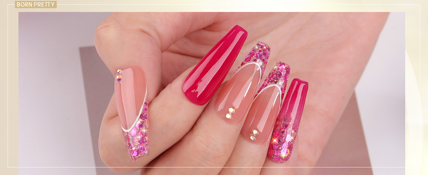 Glitter Sequins Gel Nail Polish