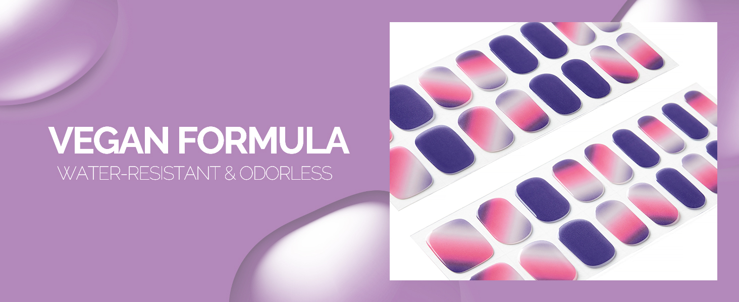 Nailog semi cured nail strip nail wrap At Dust