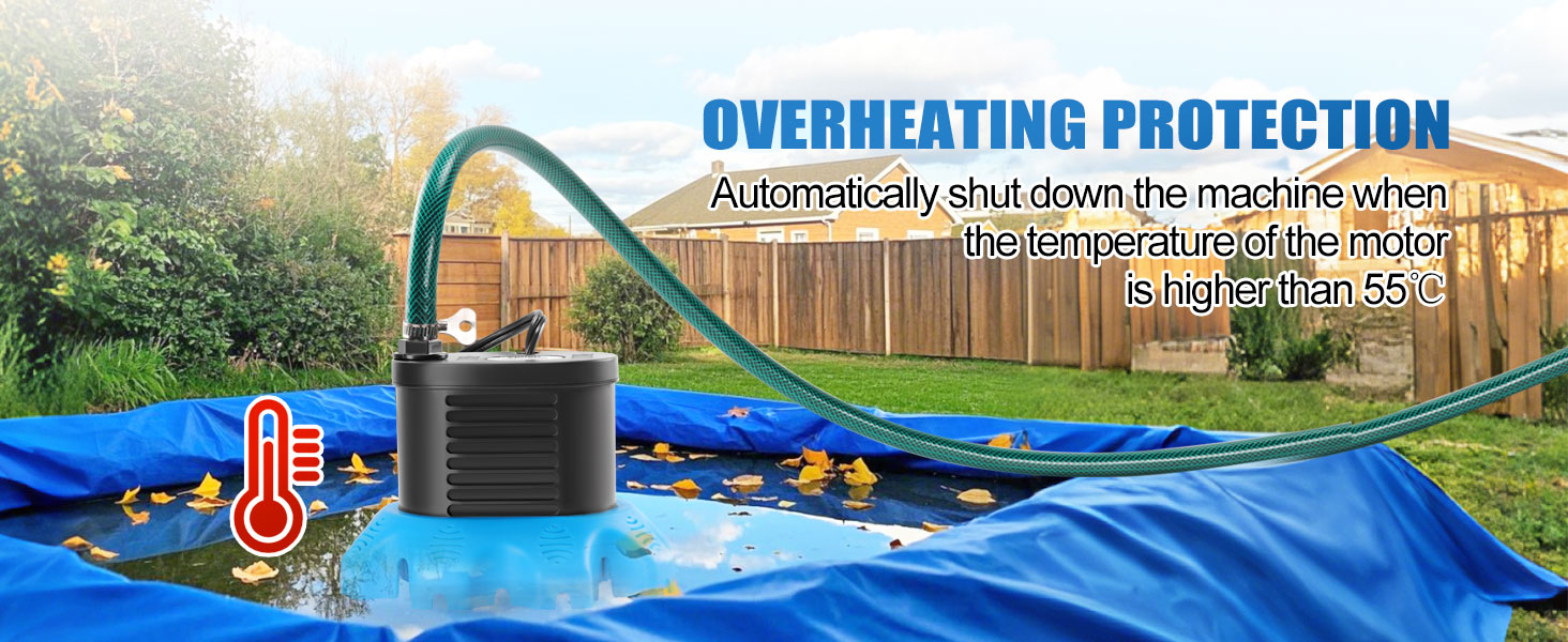 Water Pump for Pool Draining