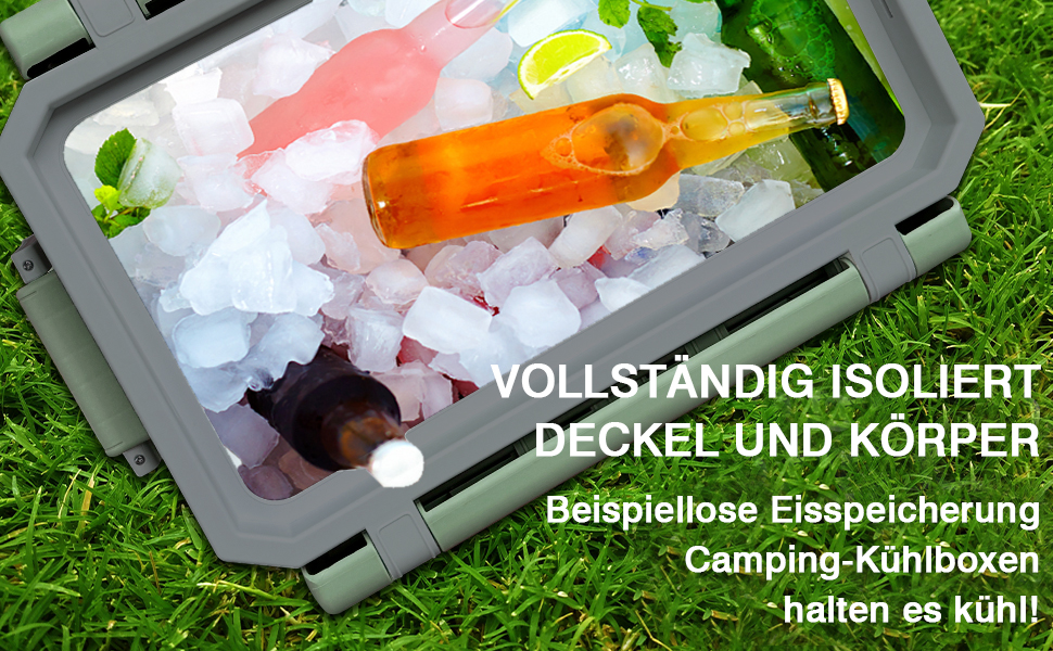 Camping cooling boxes
