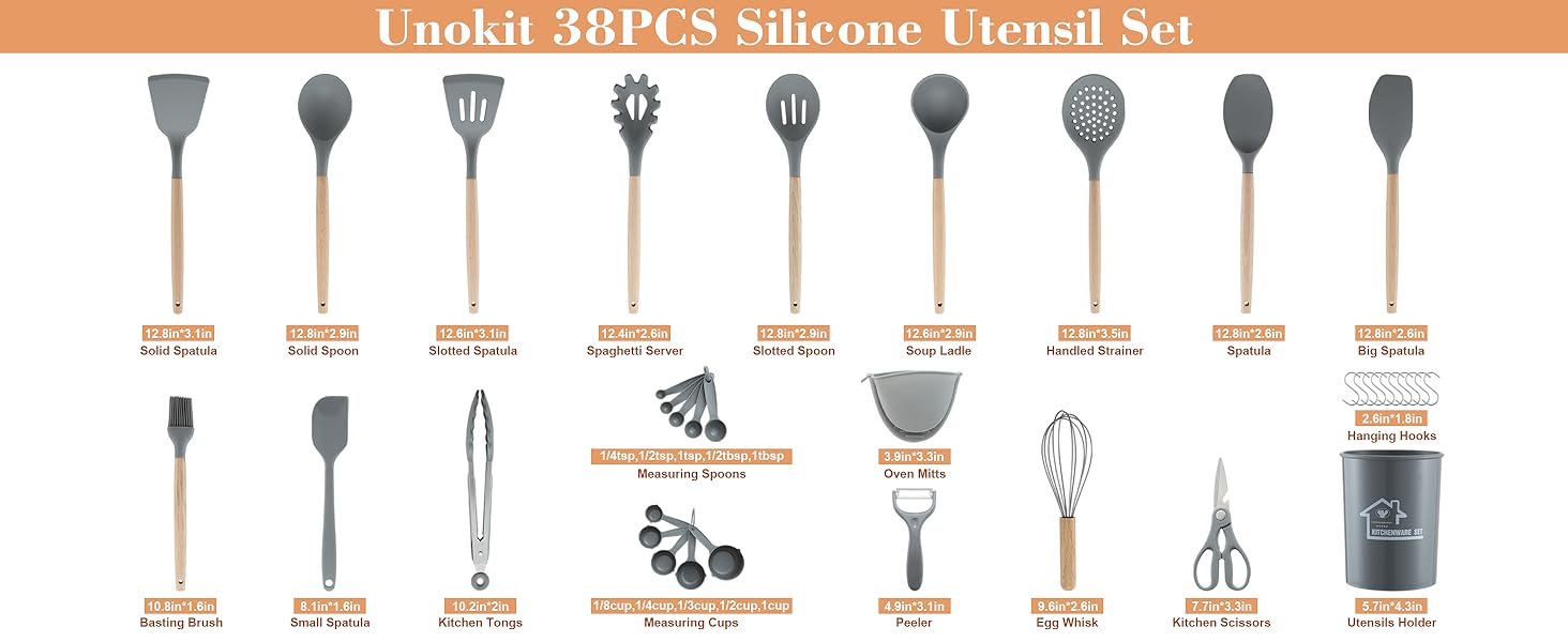 cooking utensils、silicone kitchen utensils set、silicone utensils set for cooking
