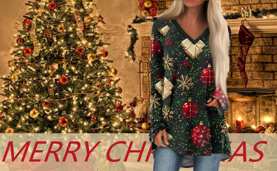 christmas shirts for women
