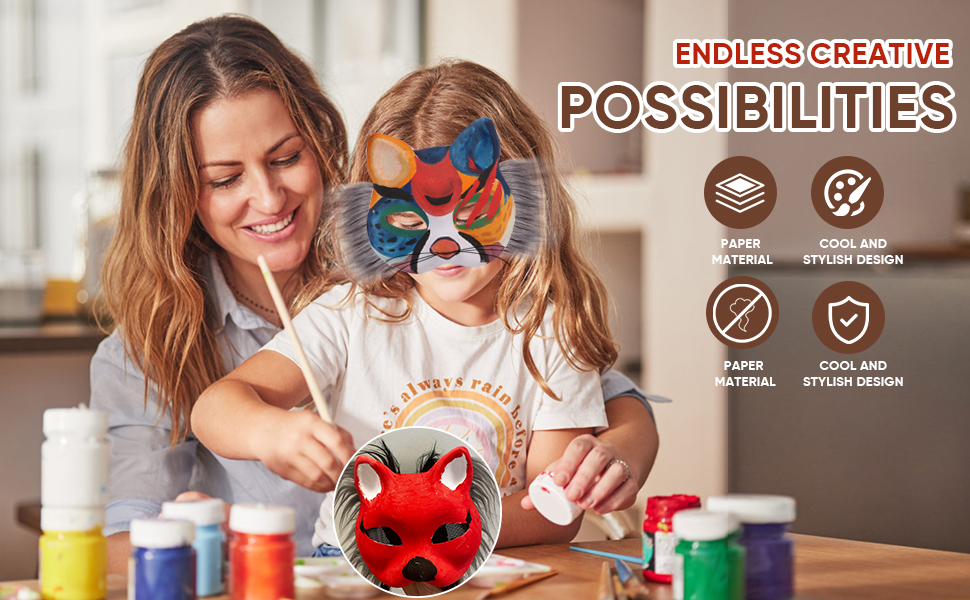 blank cat therian mask