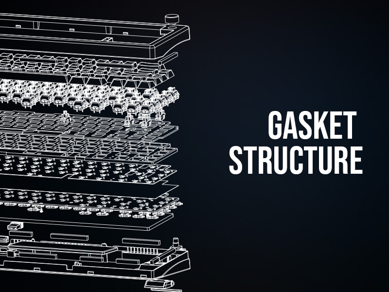 EK68 65% Wireless Gaming Keyboard, Hot Swappable