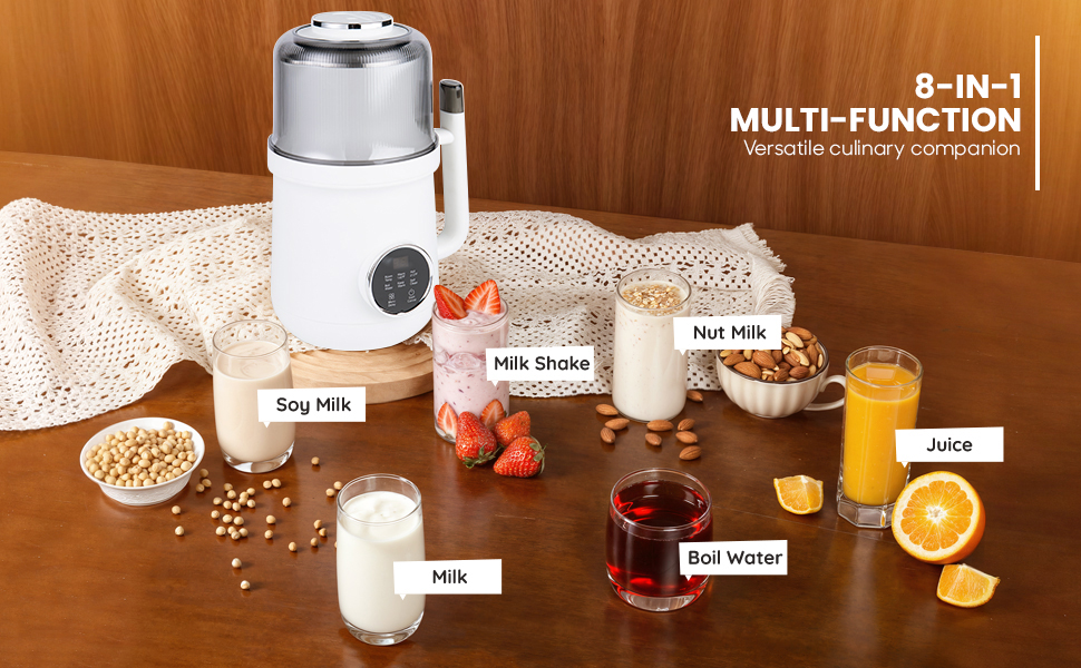 juice maker oatmilk maker almond milk maker automatic plant milk maker vegan milk maker machine
