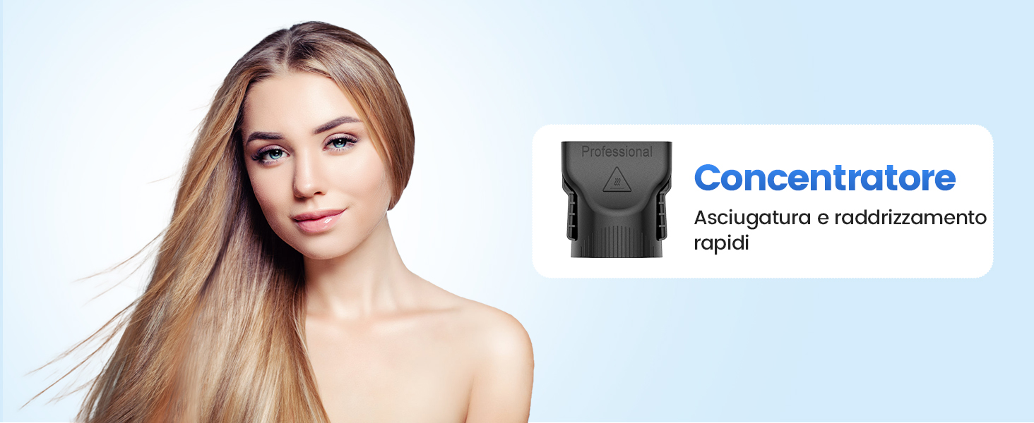 phono capelli professionale