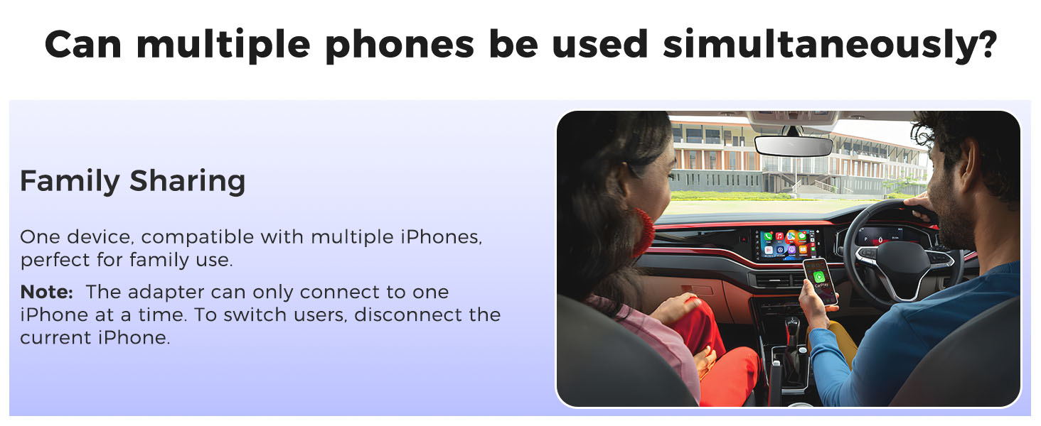 wireless carplay adapter for iphone