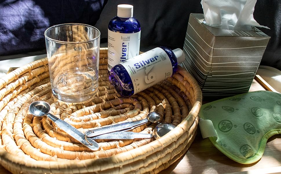 Liquid Ionic Silver Supplement Natural Inflammatory