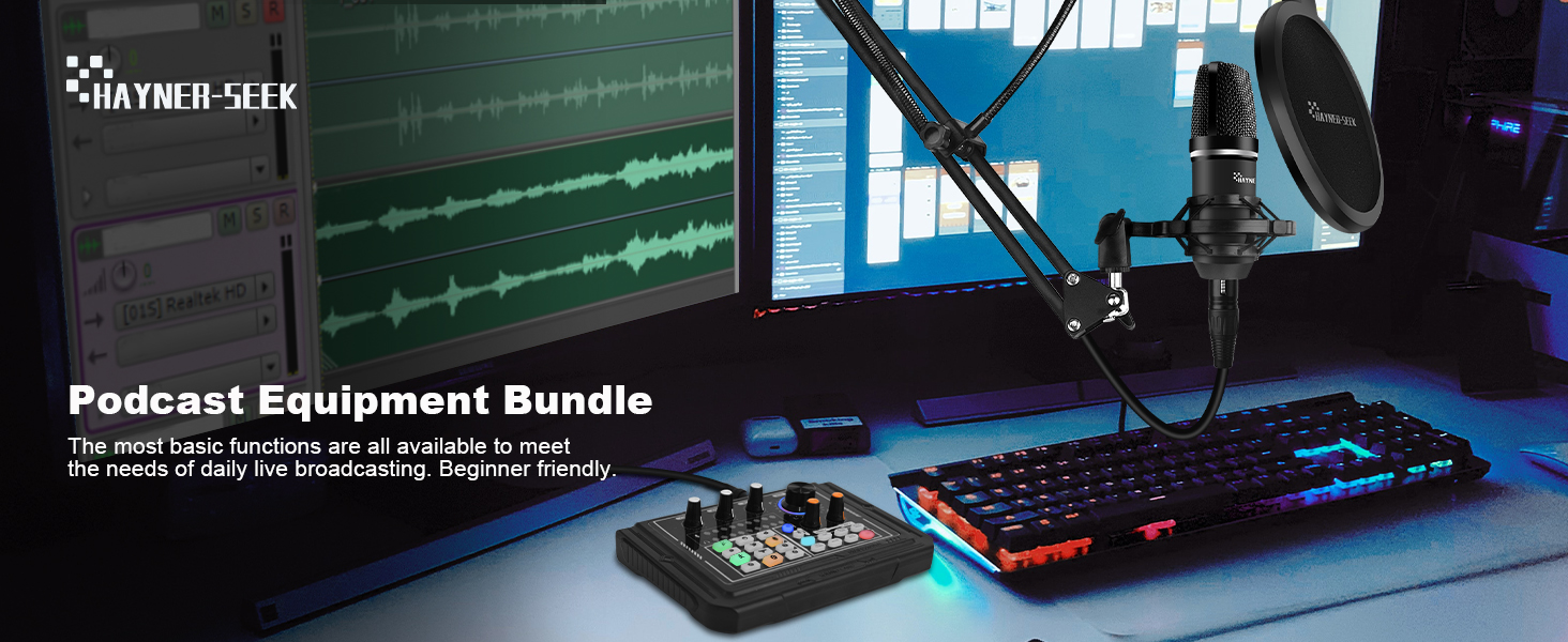podcast equipment bundle