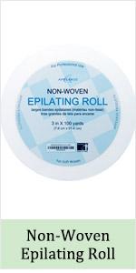 hair removal pellon epliating nonwoven wax roll for skin care treatments