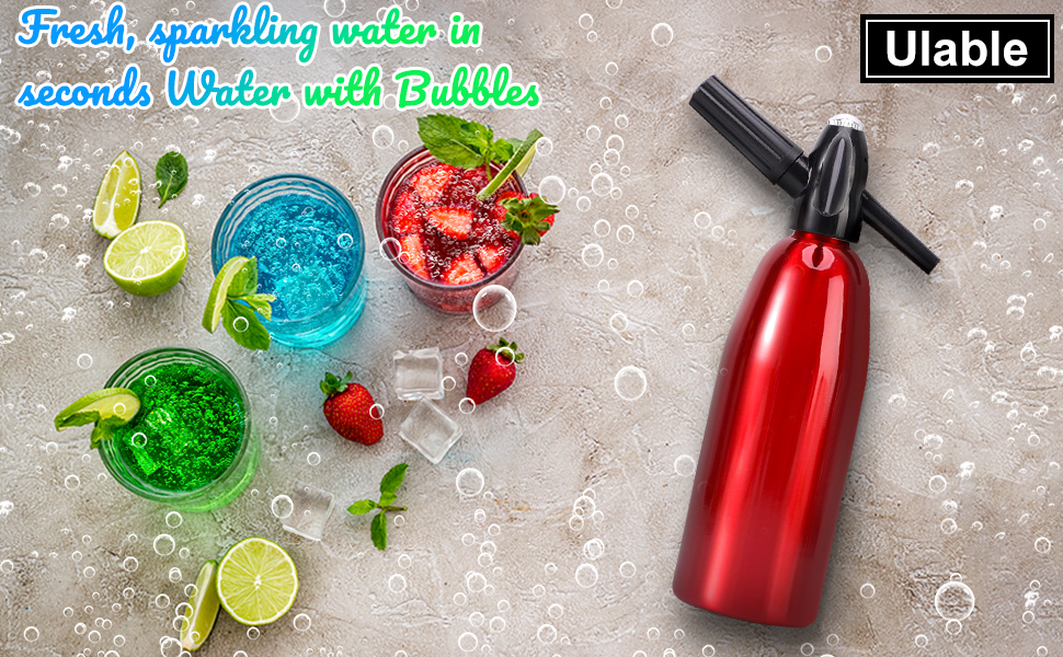 Soda Siphon for Making Soda Water