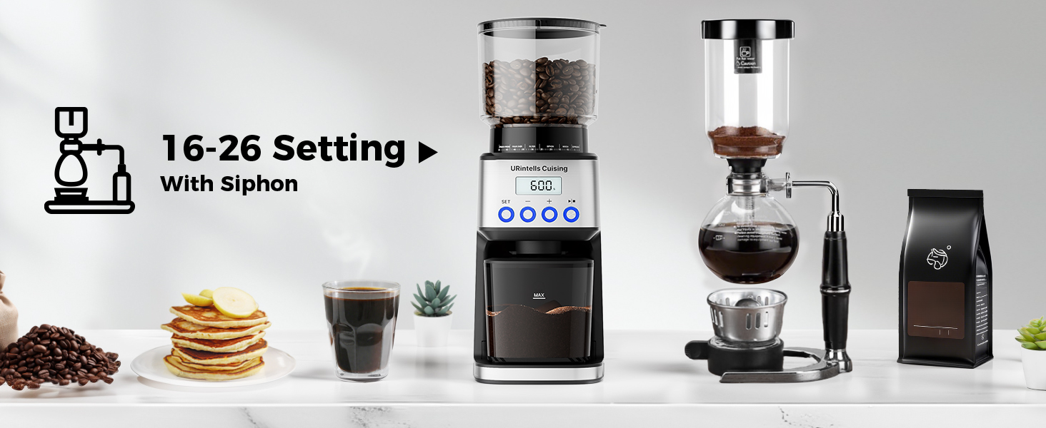 burr coffee grinder electric