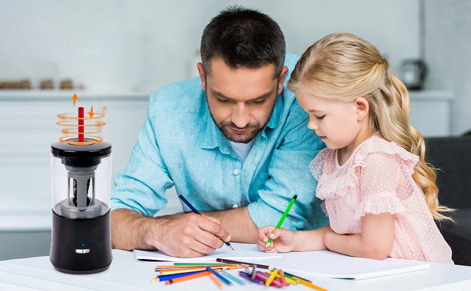 Electric Pencil Sharpener, Fully Automatic Pencil