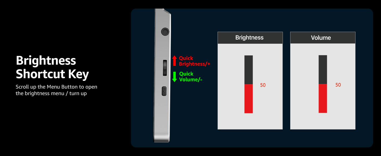 Brightness Shortcut Key