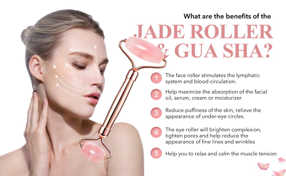 jade stone roller for face