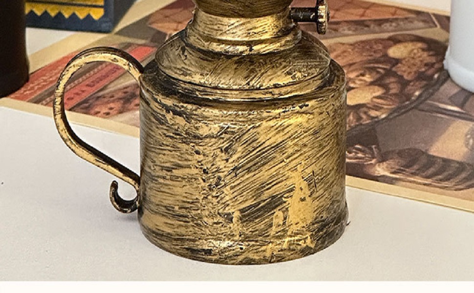 Vintage Electric Lamps,LED Rustic Lantern Table Lamps