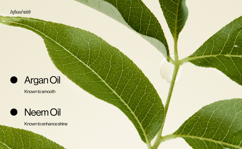 Eva NYC Glass Hair Shine Hair Mask is infused with argan oil and neem oil.