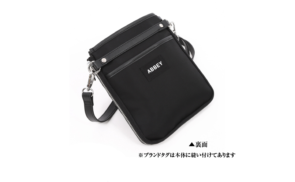 【ABBEY】オリジナル コラボ ナイロンシザーケース ブラック ロゴなし ABBEY オリジナル コラボ ナイロンシザーケース ブラック ロゴ