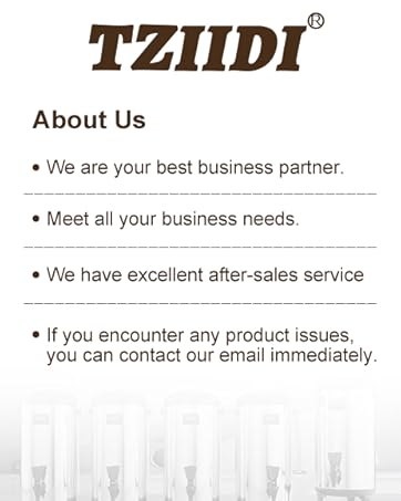 TZIIDI Insulated Beverage Dispenser