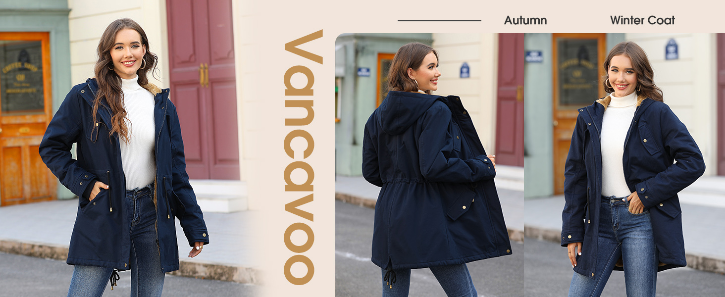 coats for women jacket long coat womens hooded ladies jackets winter fleece puffer plus size