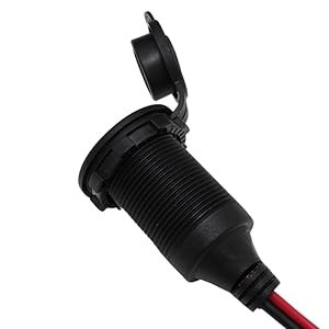 Amazon | Kaito Denshi(海渡電子) シガーソケット メス 蓋付き 1