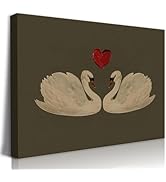 LSXARTQQ Swan Wall Art