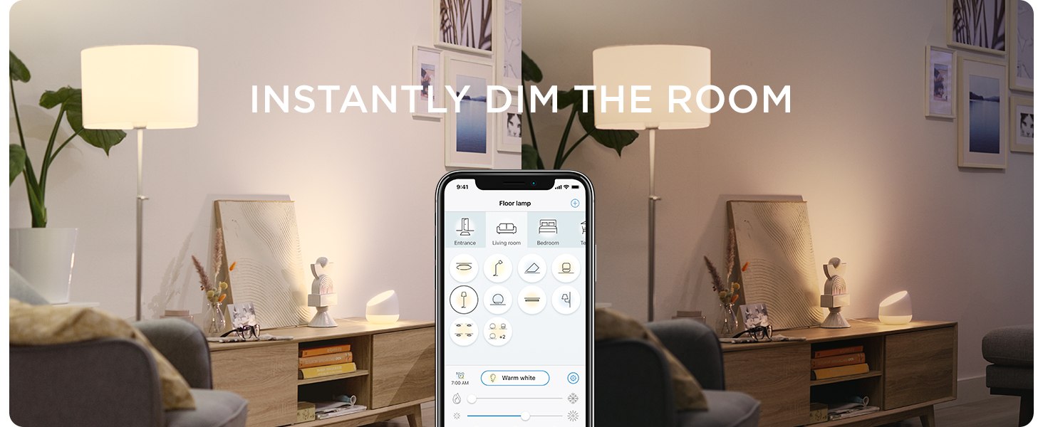 WiZ Connected Color 60W A19 Smart WiFi Light Bulb, 16