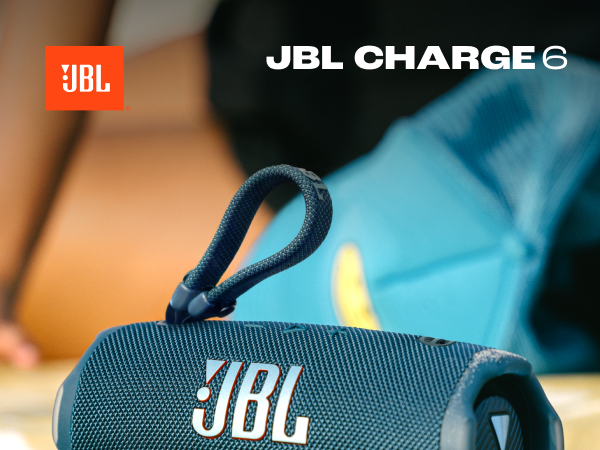 JBL Charge 6 Bezprzewodowy Przenośny Głośnik Bluetooth, 28 H